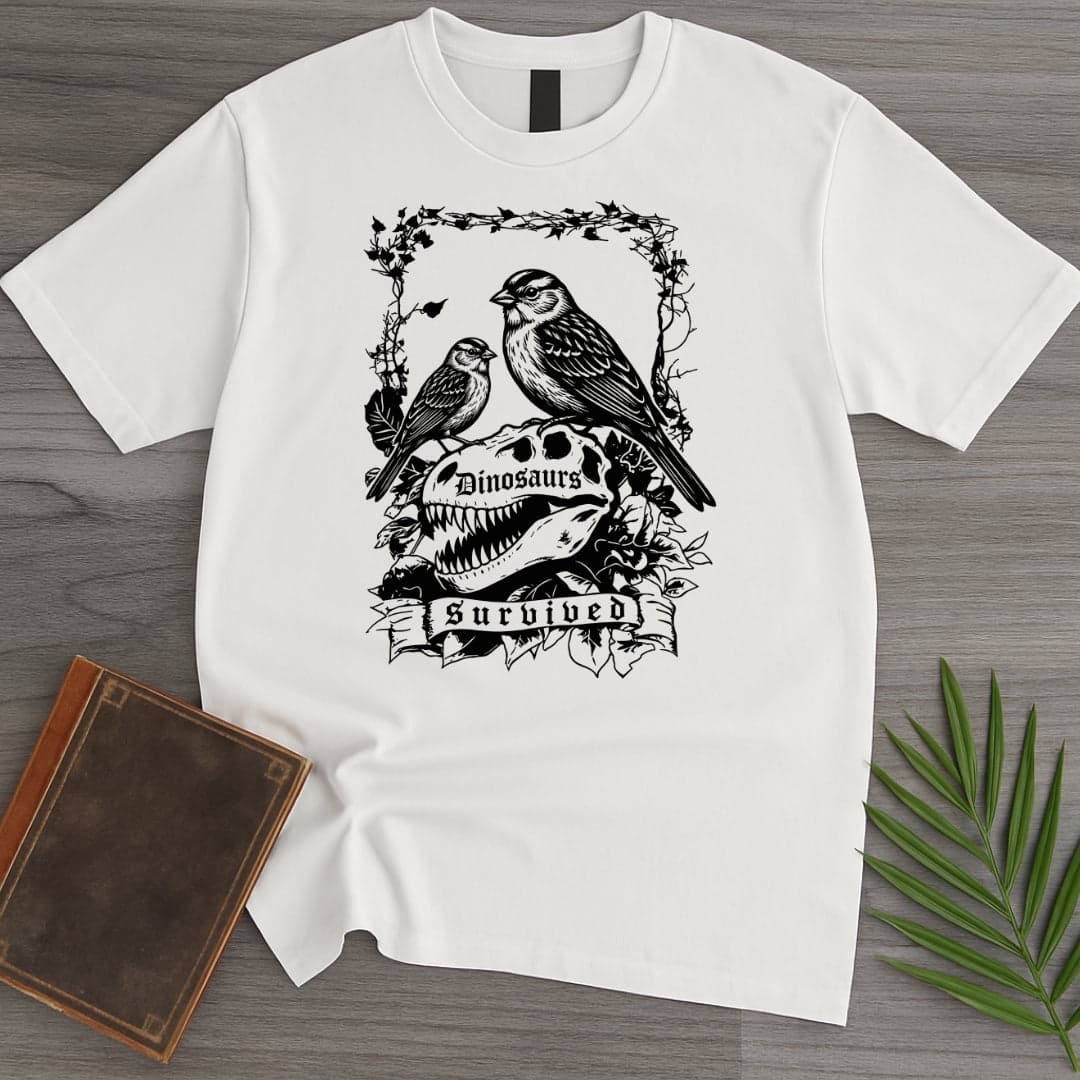 T-Shirt White / S The Survival of Dinosaurs T-Shirt