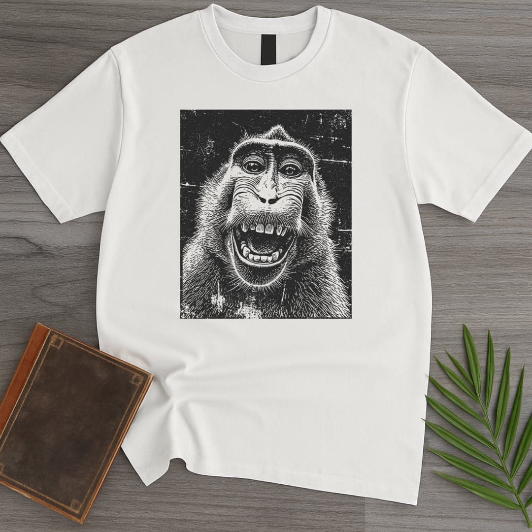 T-Shirt White / S The Wakin Monkey T-Shirt