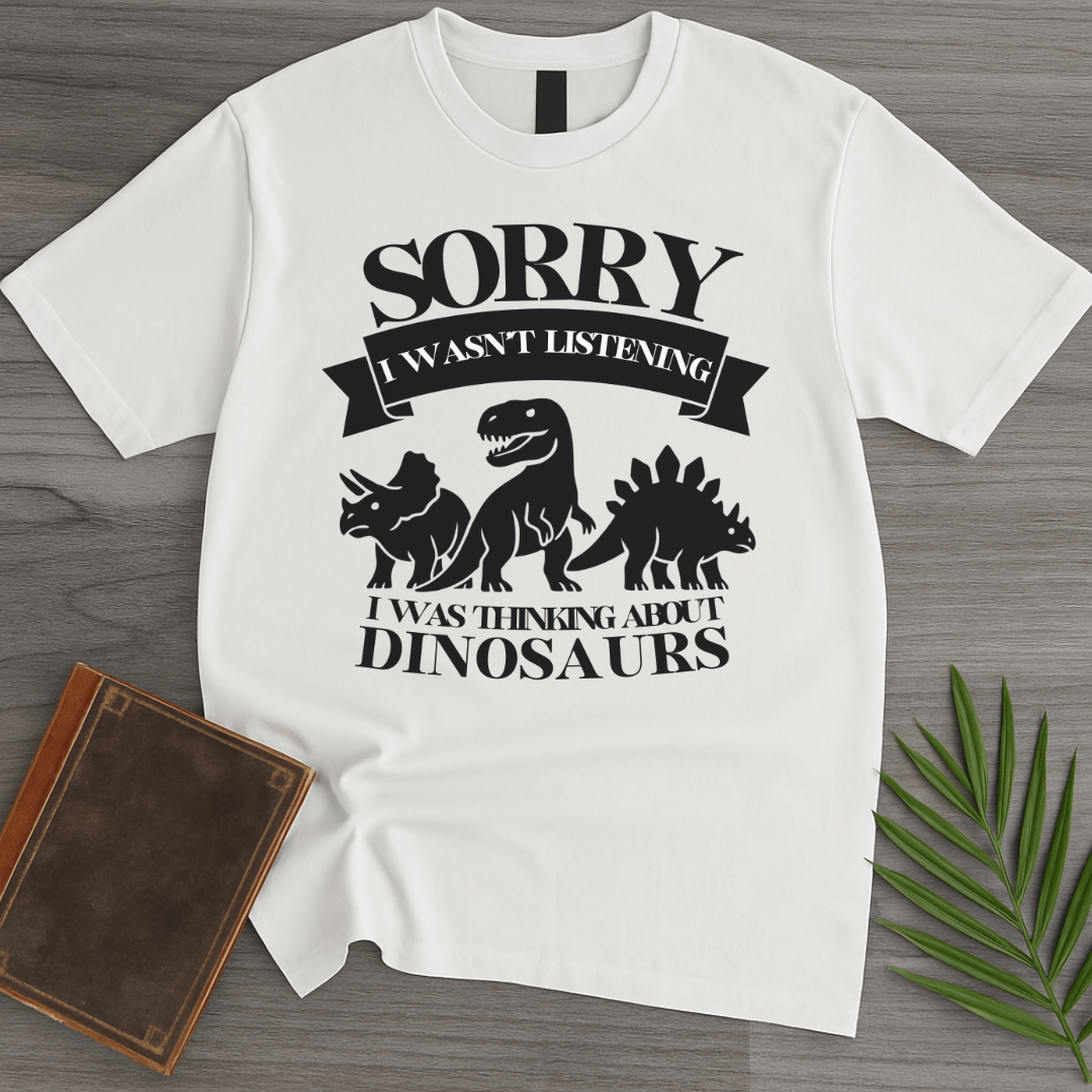 T-Shirt White / S Thinking About Dino's T-Shirt
