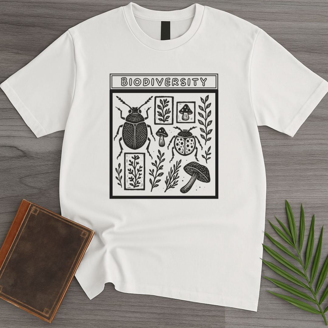 T-Shirt White / S Tiny Features of Biodiversity T-Shirt