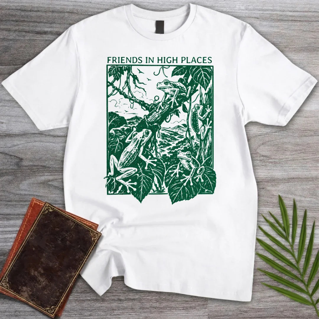 T-Shirt White / S Tree Frog Friends T-Shirt
