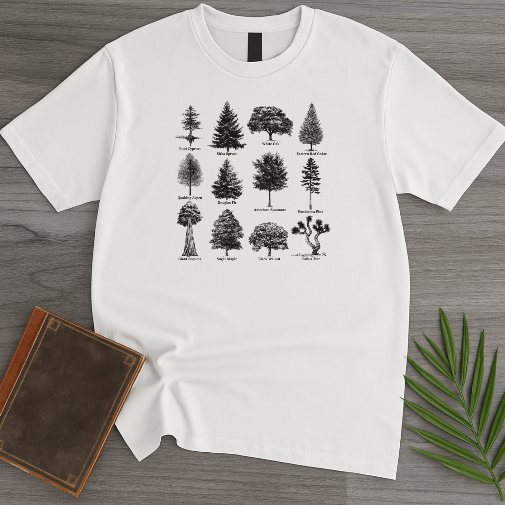 T-Shirt White / S Trees of North America T-Shirt