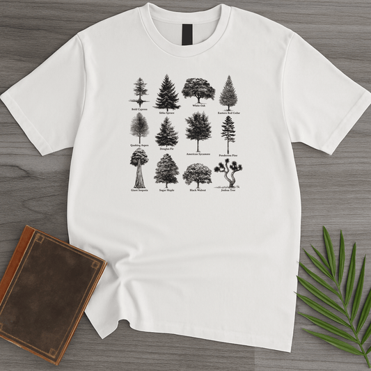 T-Shirt White / S Trees of North America T-Shirt