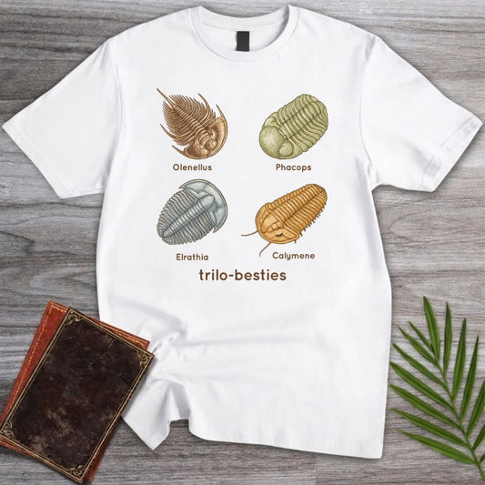 T-Shirt White / S Trilobite Besties T-Shirt