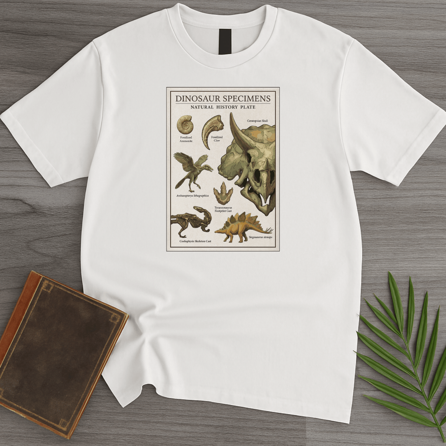 T-Shirt White / S Utopian Scholastic Poster T-Shirt