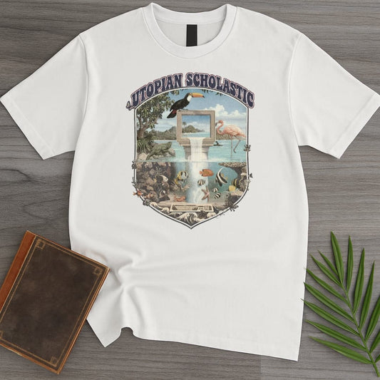 T-Shirt White / S Utopian Scholastic Vintage T-Shirt