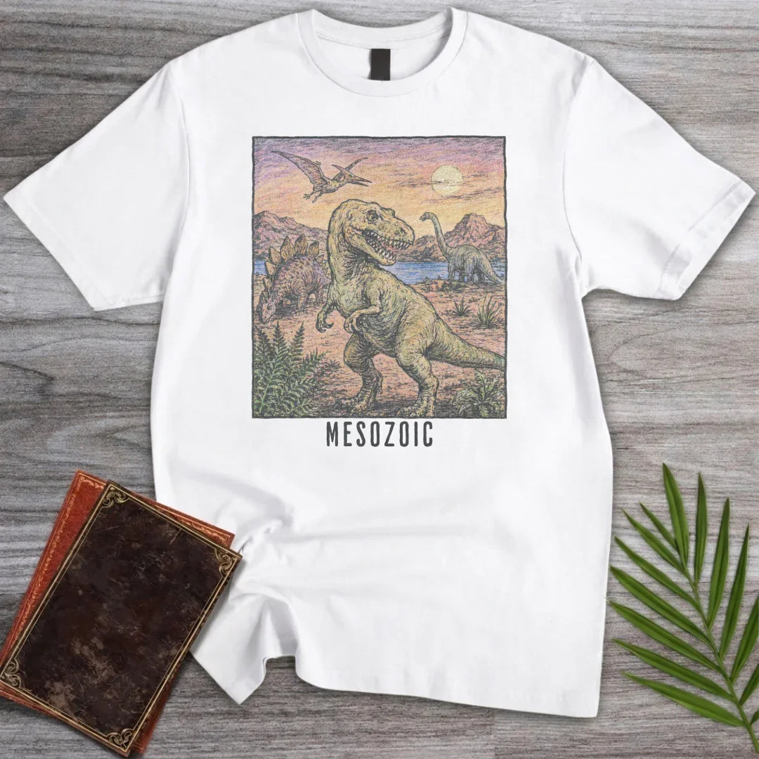 T-Shirt White / S Vintage 1994 Mesozoic T-Shirt