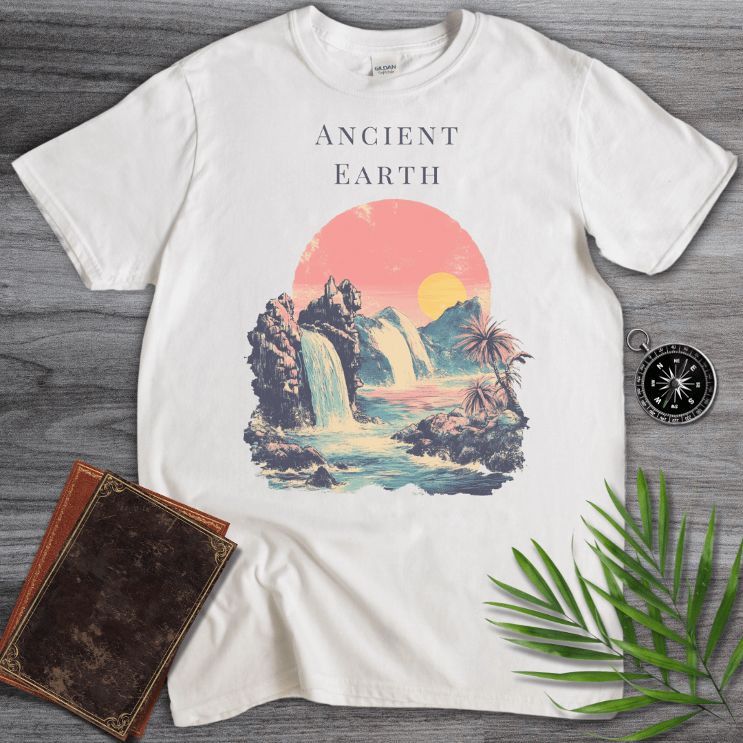 T-Shirt White / S Vintage Ancient Earth Graphic T-Shirt