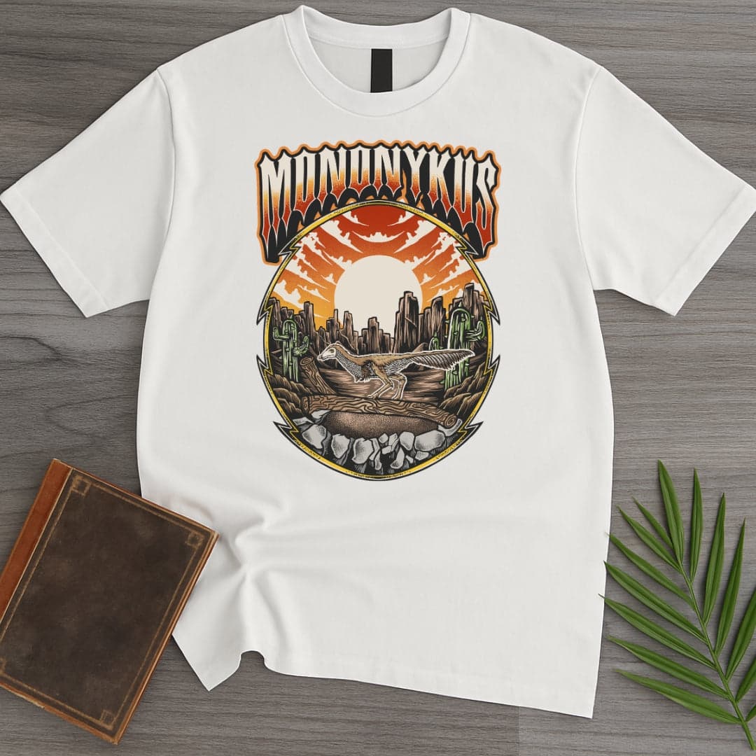 T-Shirt White / S Vintage Desert Mononykus T-Shirt (Akbar Sansa)