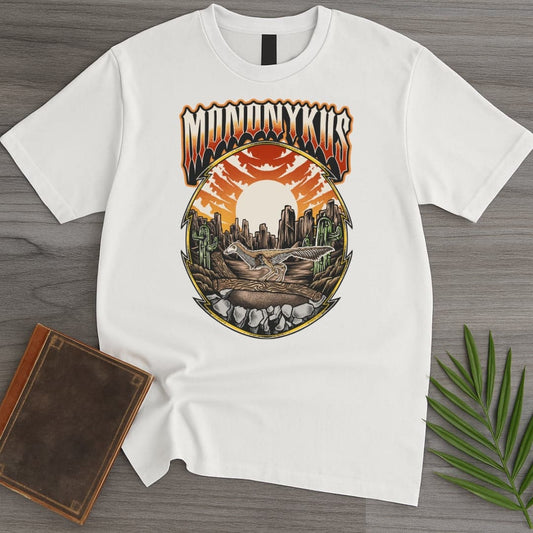 T-Shirt White / S Vintage Desert Mononykus T-Shirt (Akbar Sansa)