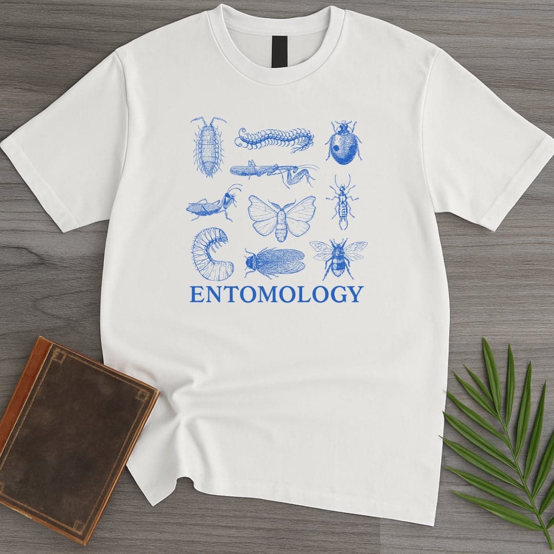 T-Shirt White / S Vintage Entomological Anatomy Collection T-Shirt