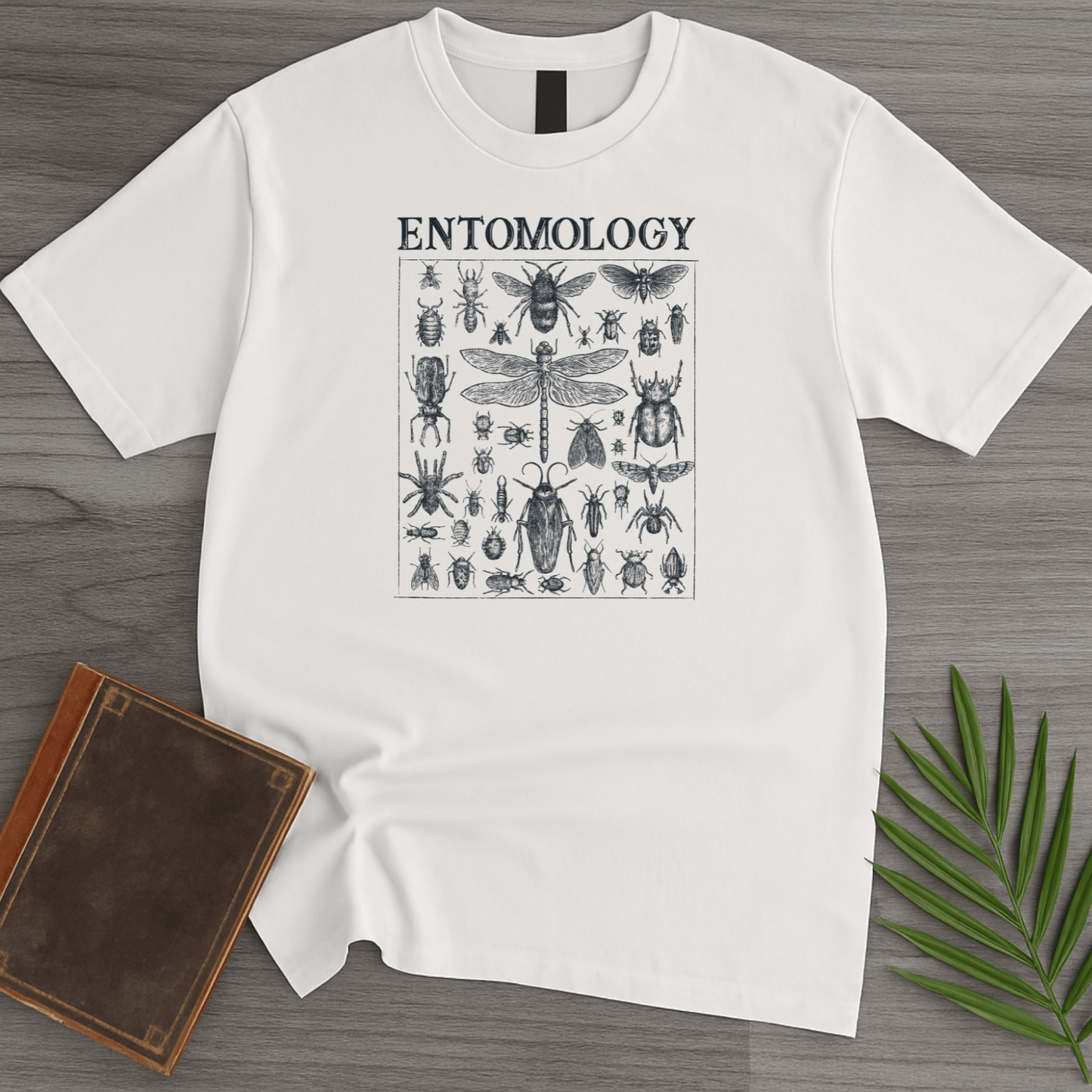 T-Shirt White / S Vintage Entomology T-Shirt