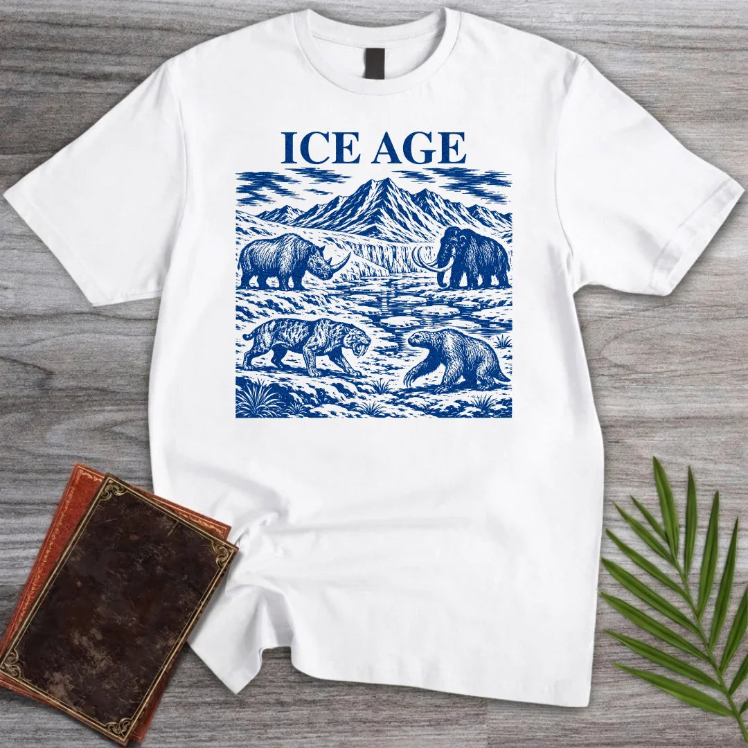 T-Shirt White / S Vintage Ice Age Giants T-Shirt