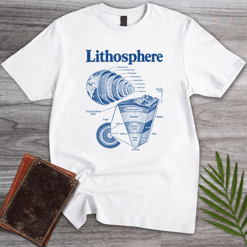 T-Shirt White / S Vintage Lithosphere T-Shirt
