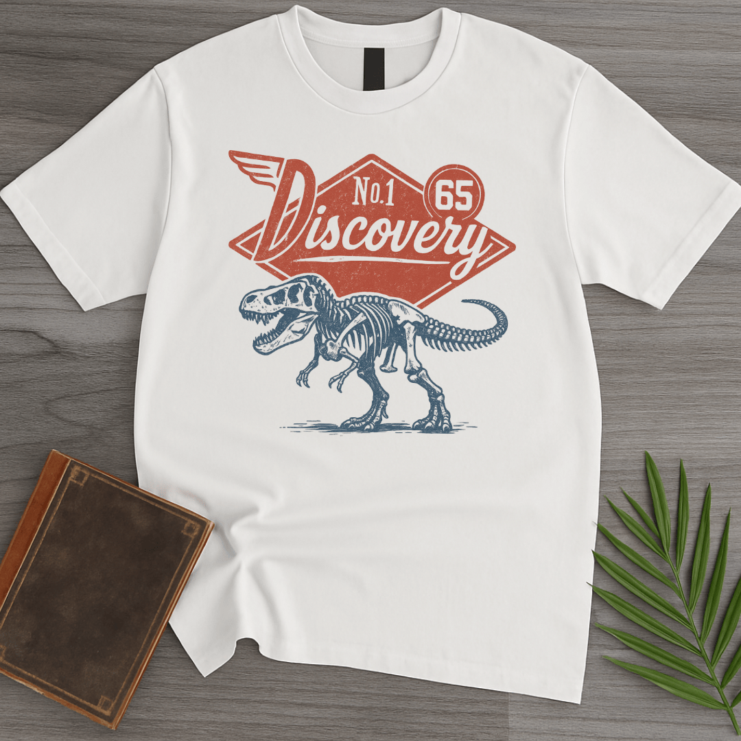 T-Shirt White / S Vintage No.1 T-Rex Discovery T-Shirt