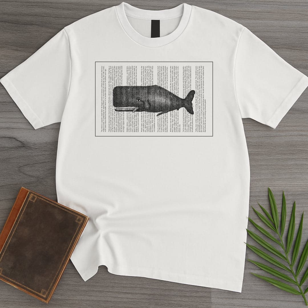 T-Shirt White / S Written Whale T-Shirt