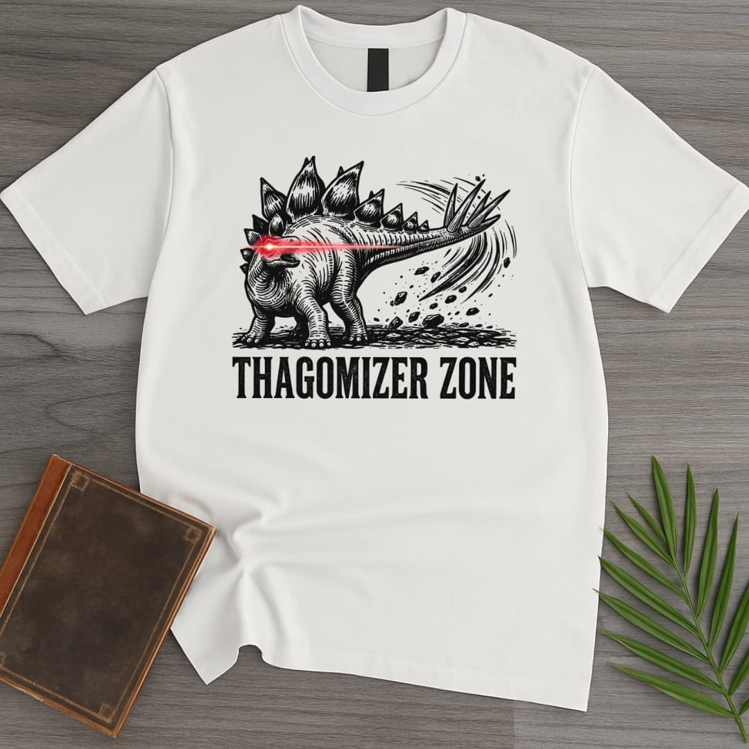 T-Shirt White / S You're in Thagomizer Zone T-Shirt