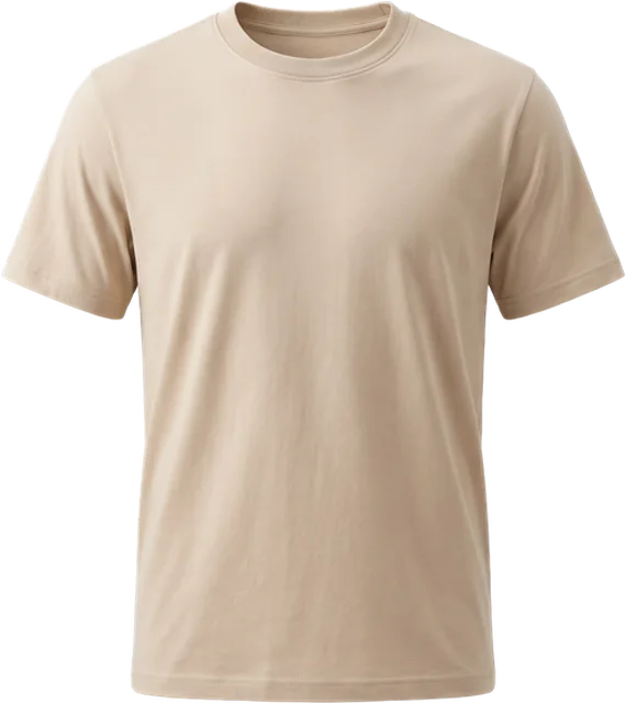 GeoCuriosity tee: smooth, structured 100% cotton